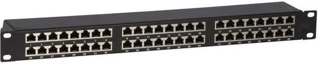 Main image of 4XEM 48 Port Cat 6A Patch Panel 4XCAT6APATCH48