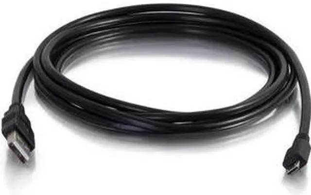 Alt view image 8 of 9 - C2G 27395 15FT USB 2.0 A TO MICRO-B CABLE M/M - BLACK (4.6M)