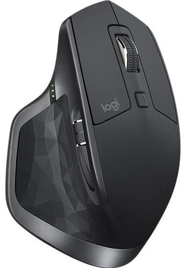 Alt view image 16 of 20 - Logitech MX Master 2S 7 Buttons Wireless 2.4 GHz Laser Mouse Graphite