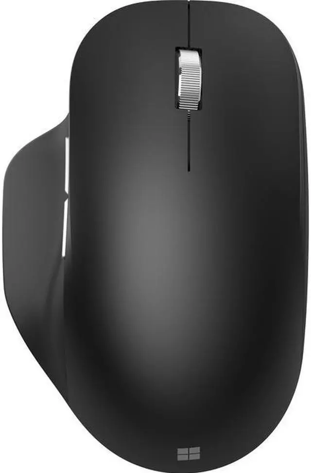 Alt view image 4 of 11 - Microsoft Bluetooth Ergonomic Mouse - Matte Black with comfortable Ergonomic Design, Thumb Rest, up to 15months battery life. Works with Bluetooth enabled PCs/Laptops Windows/Mac/Chrome computers