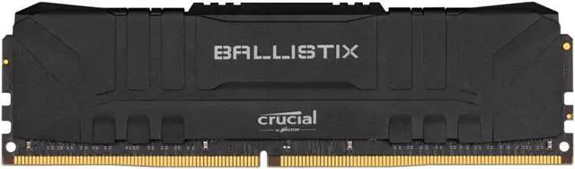 Alt view image 8 of 14 - Crucial Ballistix 8GB DDR4 3200 MHz DRAM Desktop Gaming Memory CL16 BL8G32C16U4B (Black)