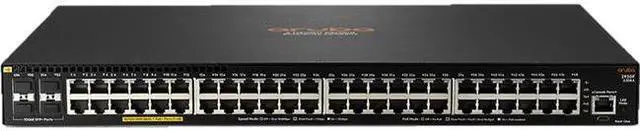 Main image of Aruba 2930F 48G PoE+ 4SFP+ 740W Switch - 48 Ports - Manageable - 3 Layer Supported - Modular - Twisted Pair, Optical Fiber - 1U High - Rack-mountable