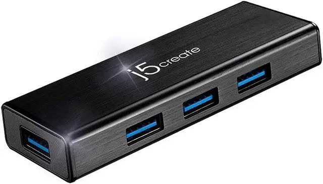 Alt view image 14 of 15 - j5create USB 3.0 4-Port HUB