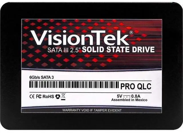 Main image of VisionTek Pro 2.5" 500GB SATA III 3D QLC Internal Solid State Drive (SSD) 901368
