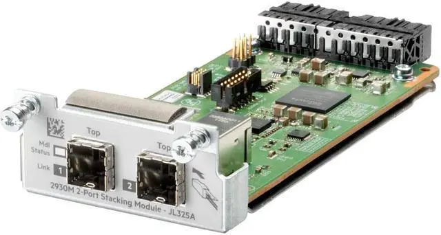 Alt view image 5 of 5 - HP JL325A / 5066-4802 2930 2-Port Stacking Module For 2930M Switch (NOB)