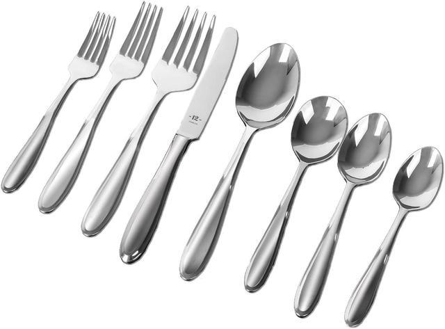 Best Modern Flatware and Silverware sets Matte Black Elyon