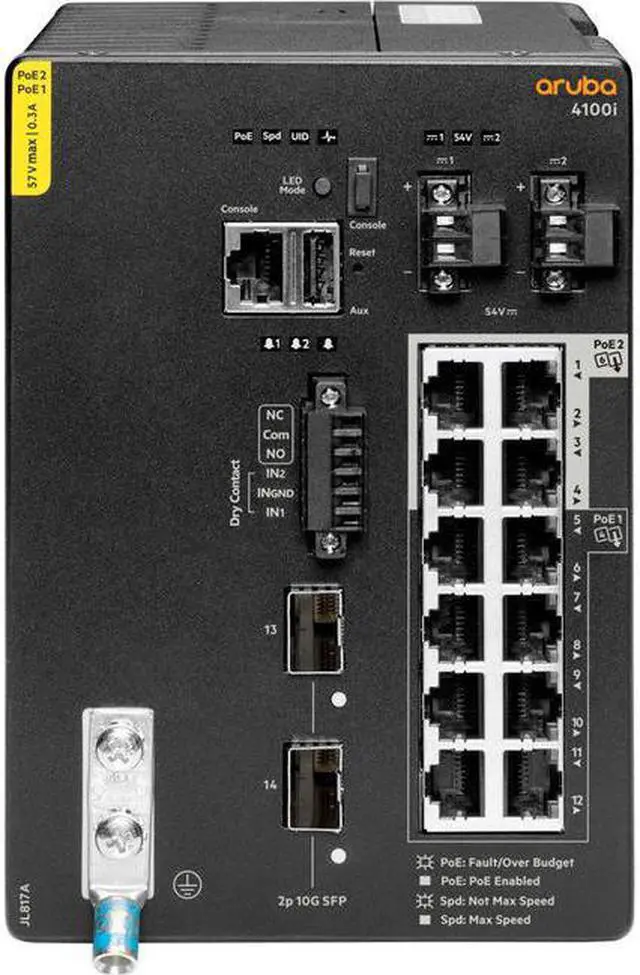 Main image of Aruba CX 4100i Ethernet Switch JL817A