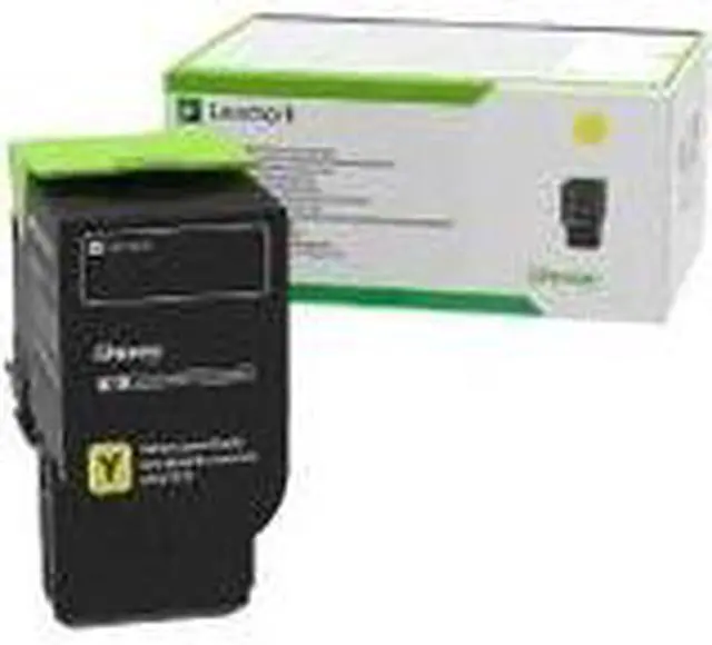 Alt view image 3 of 11 - Lexmark - 78C1XYE - Lexmark Unison Original Toner Cartridge - Yellow - Laser - Extra High Yield - 5000 Pages