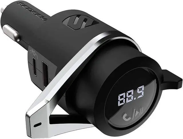 Alt view image 6 of 9 - SCOSCHE BTFMPD3SRSP BTFREQ TM  PRO BLUETOOTH R  FM TRANSMITTER HANDS-FREE CAR KIT