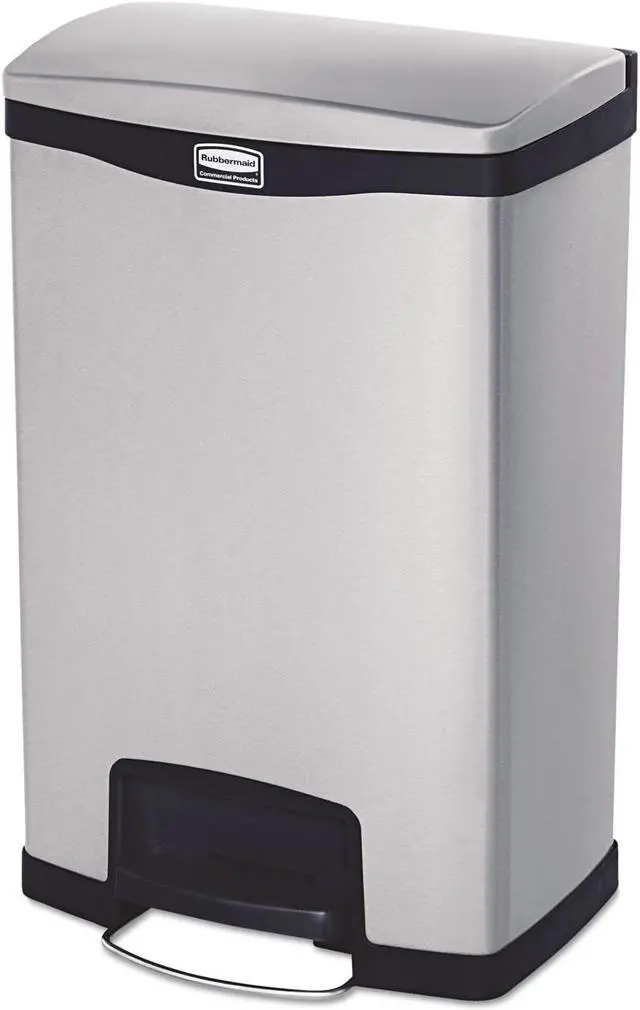 Alt view image 6 of 15 - Rubbermaid Commercial Slim Jim Waste Container 1901992