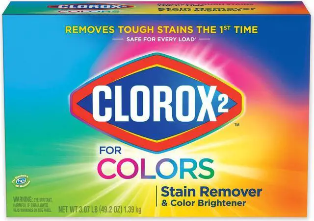 Alt view image 5 of 10 - Clorox 2 Laundry Stain Remover and Color Booster Powder, 49.2 Ounce