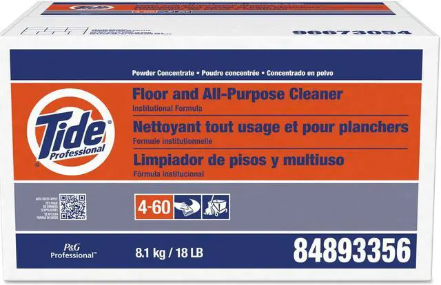 Alt view image 4 of 4 - TIDE PGC 02363 Floor Cleaner,18 lb,White,Bland