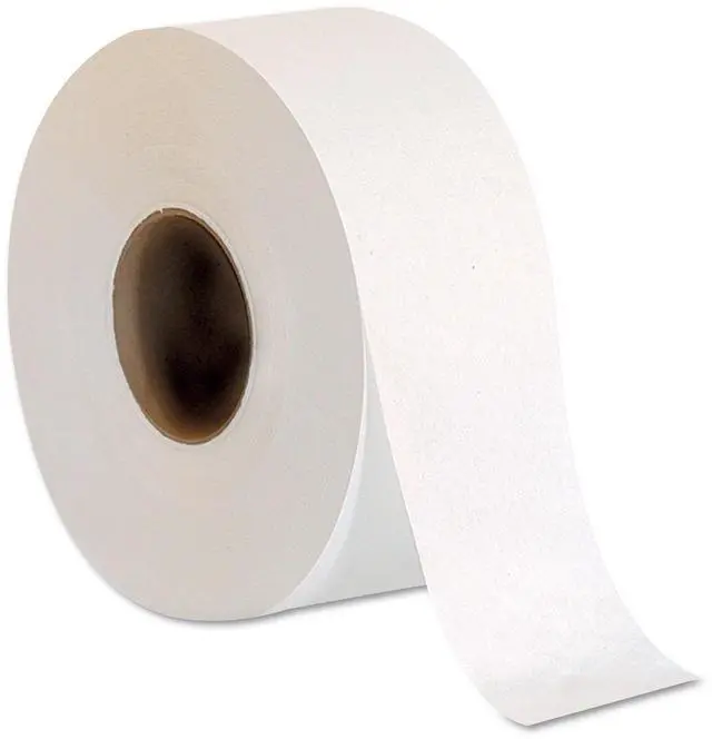 Alt view image 3 of 9 - Georgia Pacific Professional Jumbo Jr. One-Ply Bath Tissue Roll 9" diameter