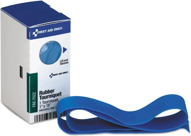 Alt view image 6 of 7 - First Aid Only Refill for SmartCompliance General Business Cabinet Rubber Tourniquet 1 x 18 FAE7022