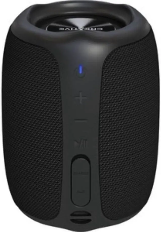 Alt view image 5 of 7 - Creative Muvo Play Portable Bluetooth 5.0 Speaker, IPX7 Waterproof for Outdoors, Up to 10 Hours of Battery Life, with Siri and Google Assistant 51MF8365AA000 (Black)