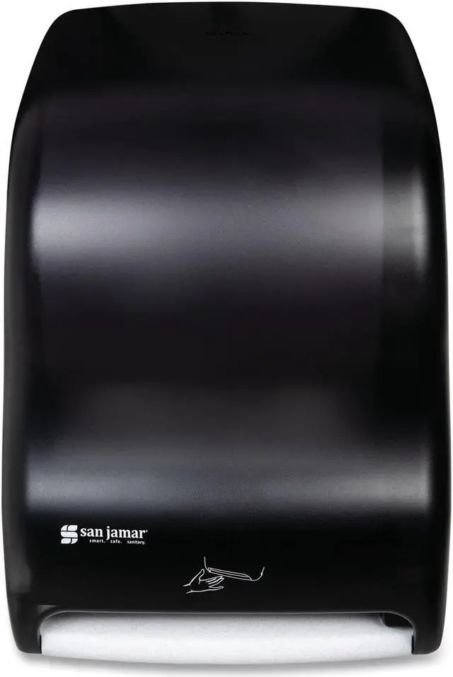 Alt view image 5 of 6 - San Jamar T1400TBK Smart System with iQ Sensor Towel Dispenser, 1 Each