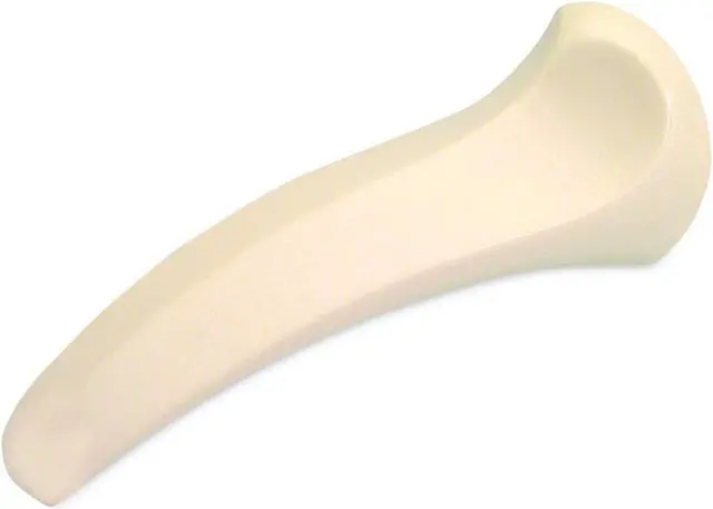 Alt view image 2 of 6 - SOFTALK 105 Standard Telephone Shoulder Rest, 2-5/8W x 7-1/2D x 2-1/4L, Ivory