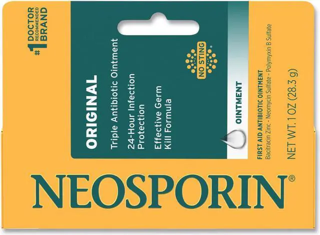 Alt view image 18 of 20 - Neosporin Antibiotic Ointment, 1 Oz Tube 512373700