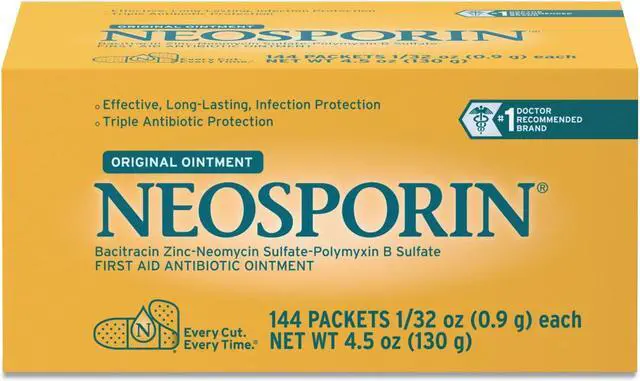 Alt view image 13 of 14 - Johnson & Johnson Services, In Neosporin Antibiotic Ointment Yellow 23769