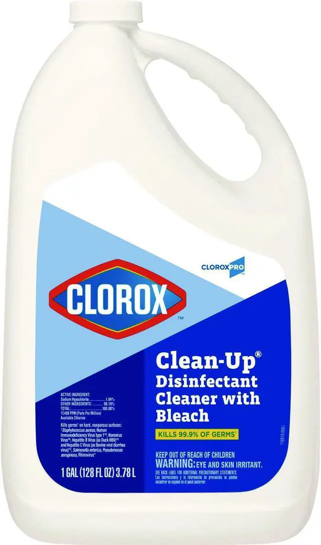Alt view image 13 of 13 - Clorox Gallon Refill Clean-up Cleaner with Bleach 1 EA
