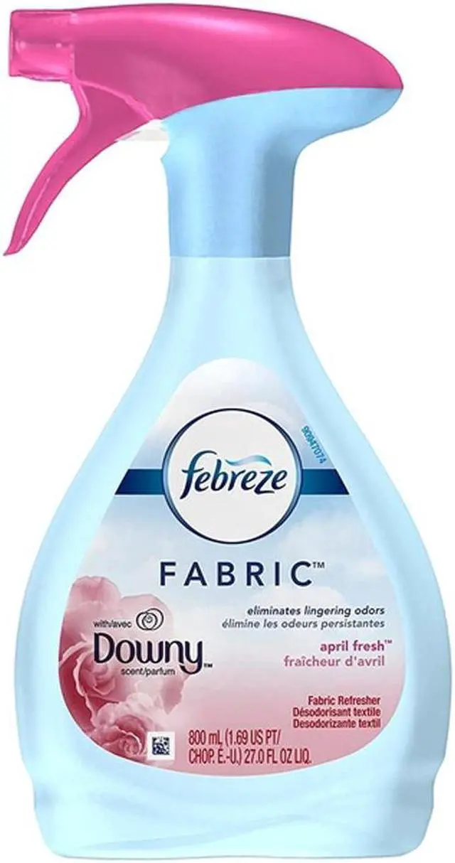 Alt view image 6 of 20 - Febreze FABRIC Refresher/Odor Eliminator Downy April Fresh 27 oz Spray Bottle
