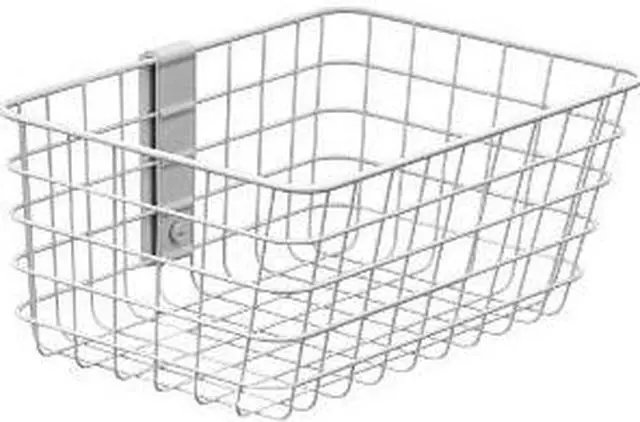Alt view image 7 of 14 - Ergotron 98-136-216 Small - Mounting Component (Wire Basket) - White - Cart Mountable