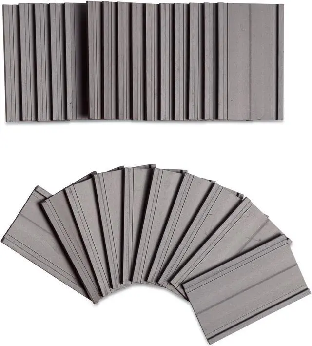 Main image of Magnetic Card Holders, 2 x 1, Black, 25/Pack FM1310