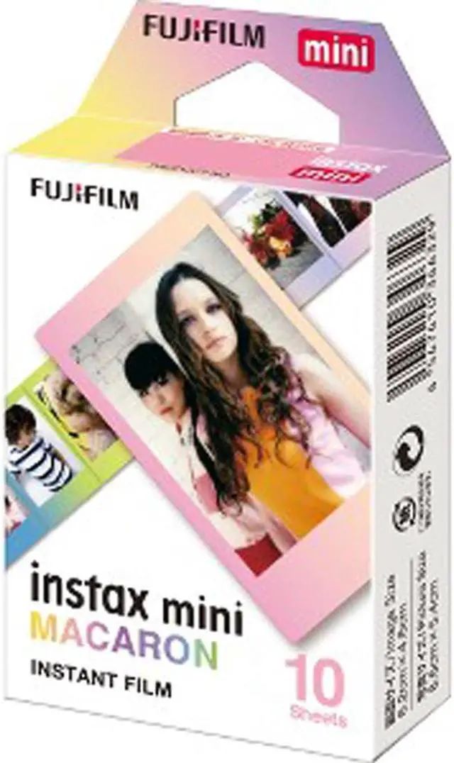 Alt view image 8 of 11 - Fujifilm 16547737 instax mini Macaron Film, 10 pk