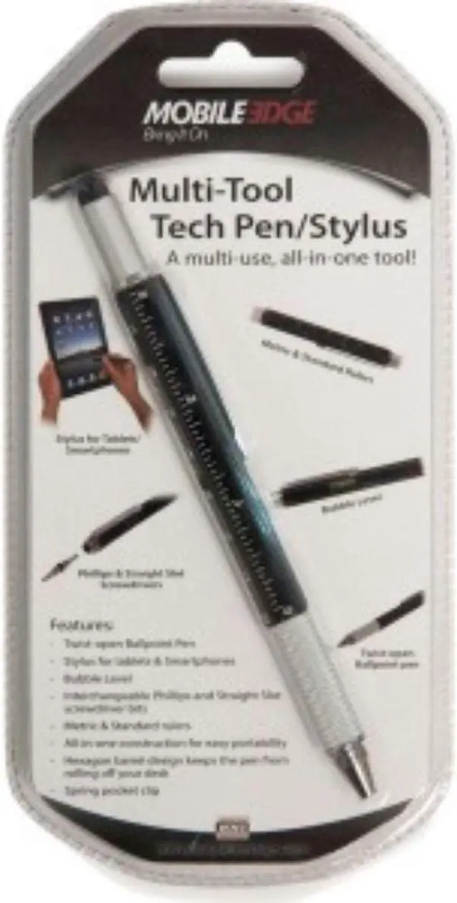 Alt view image 2 of 15 - BLACK MULTI-TOOL STYLUS/PEN