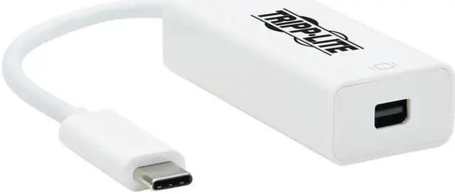 Main image of Tripp Lite U444-06N-MDP8W Mini DisplayPort/USB-C A/V Adapter U44406NMDP8W