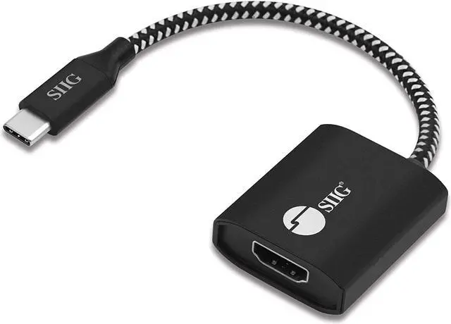 Alt view image 6 of 6 - Siig Usb Type-C To Hdmi Video Cable Adapter With Pd Charging