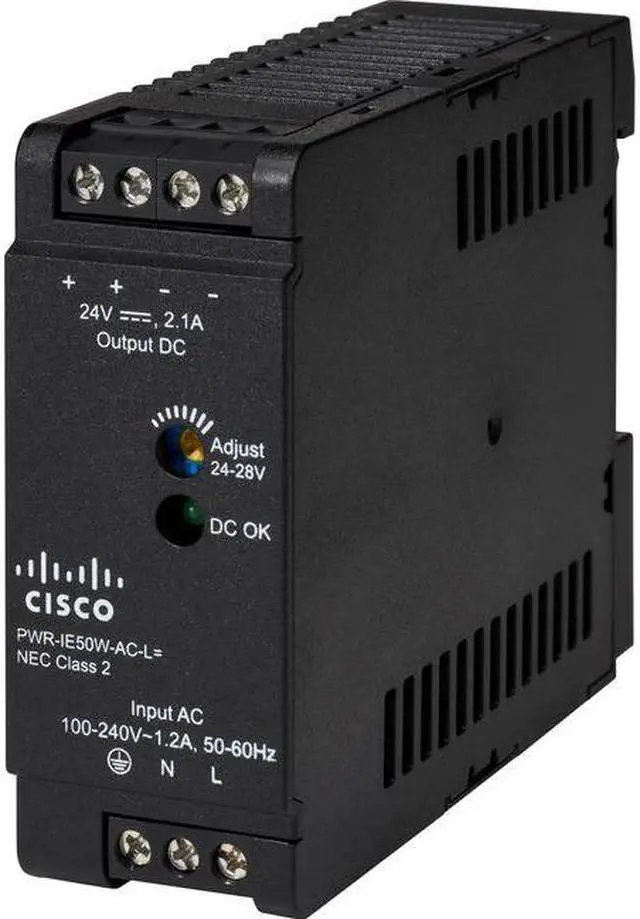 Main image of Cisco 50Watt AC 100-240 V Power supply for Catalyst IE3200 Rugged Series