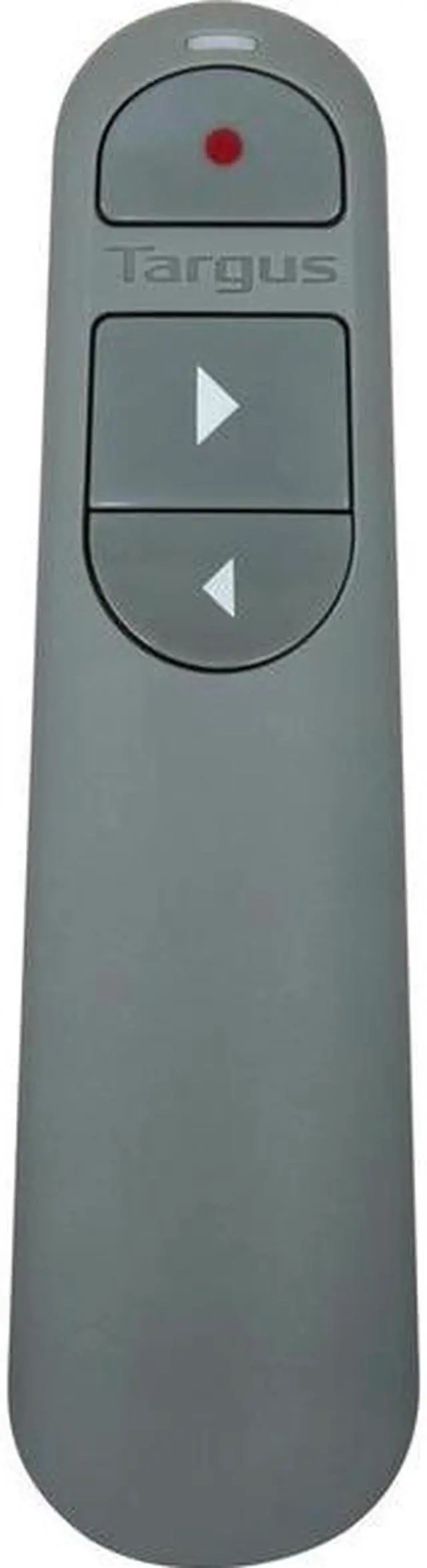 Main image of Targus Control Plus Dual Mode Antimicrobial Presenter with Laser - Laser - Wireless - Bluetooth - 2.40 GHz - Gray - USB - AMP06704AMGL