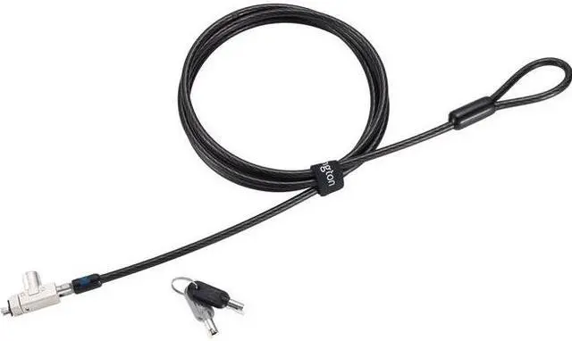 Alt view image 3 of 6 - Kensington Slim N17 2.0 Keyed Laptop Lock for Wedge-Shaped Slots - Security