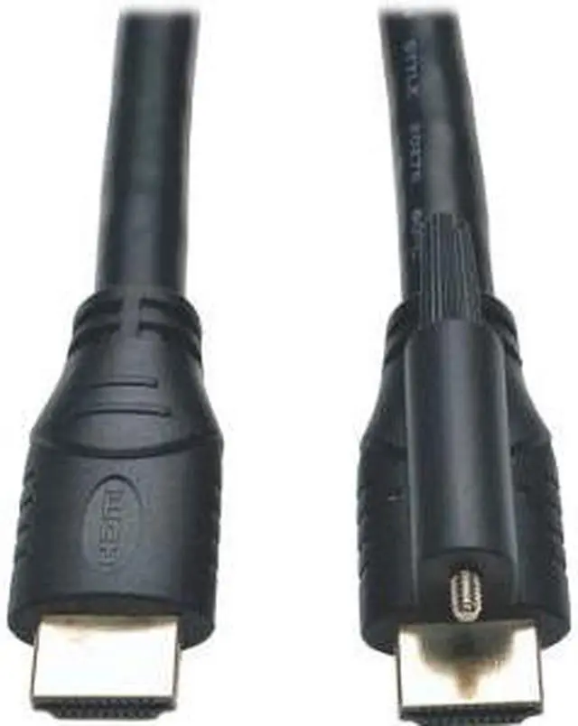 Alt view image 3 of 12 - Tripp Lite High Speed HDMI Cable with Ethernet and Locking Connector Ultra HD 4K x 2K 24AWG (M/M) 10ft.