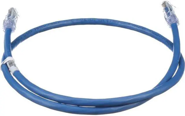 Main image of PanNet Patch cord 24 AWG Cat. 6A RJ45 10 ft. Red UTP6AX10RD
