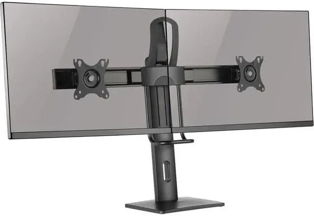 Alt view image 2 of 13 - Tripp Lite Safe-IT DDVD1727AM Desk Mount for Monitor, HDTV, Flat Panel Display, Curved Screen Display - Black