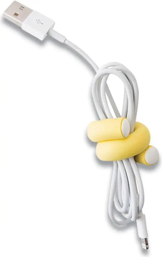 Alt view image 4 of 10 - UT Wire UTW-FT12-03 5 Inch Flexi Ties Yellow/Pink/Blue 8 Pack