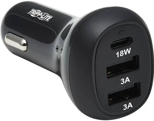 Main image of Tripp Lite 3-Port 36W Auto Adapter U280C0336W1B