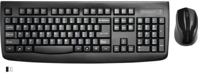 Alt view image 20 of 20 - Kensington K75231US Black USB RF Wireless Standard Keyboard