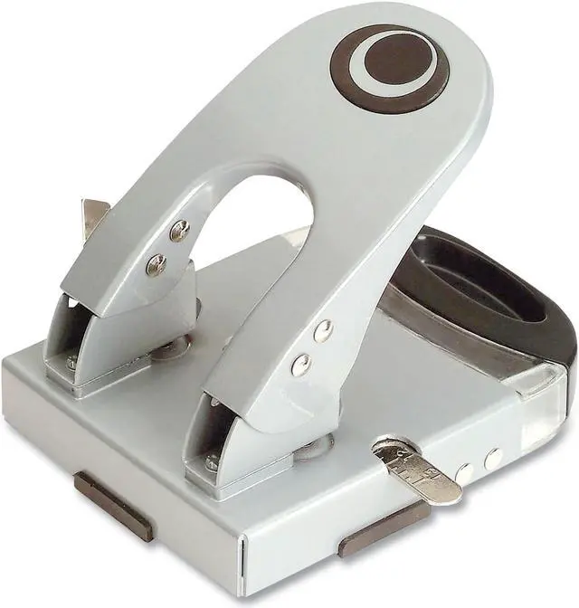 Alt view image 5 of 12 - Two-Hole Paper Punch, Silver