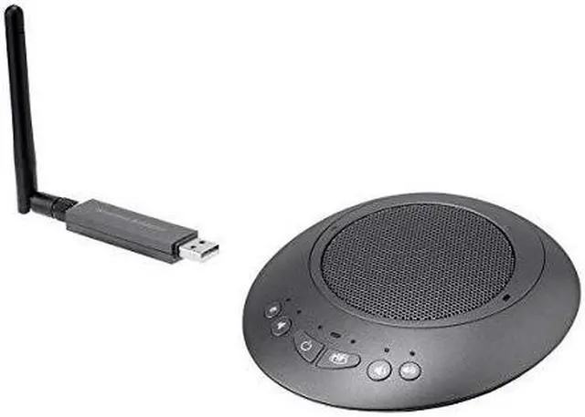Alt view image 7 of 7 - Monoprice Wireless Omni Directional USB Conference Room Mic and Speaker, 360 degree with Noise and Echo Cancellation - WorkstreamCollection