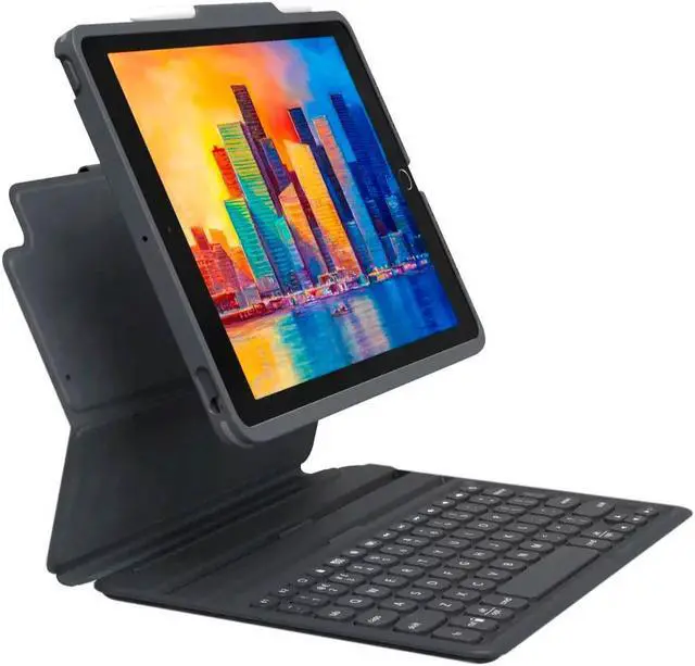 Alt view image 18 of 19 - ZAGG KEYBOARD PRO KEYS FOR THE APPLE IPAD 102  BLACKGRAY
