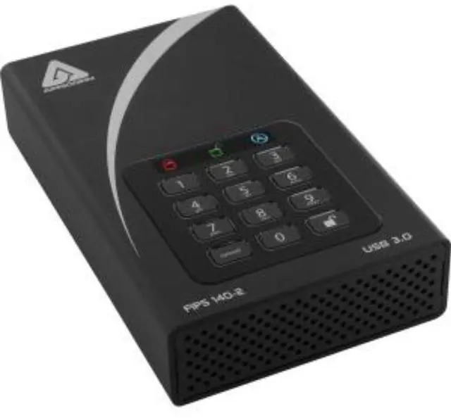 Alt view image 19 of 20 - Apricorn Aegis Padlock DT 10TB USB 3.0 Encrypted Desktop Drive