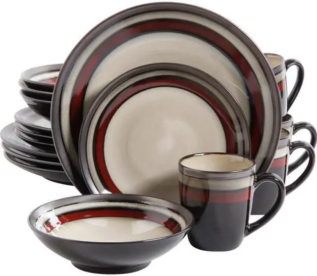 Alt view image 5 of 5 - Ge Lewisville Dw Red 16Pc