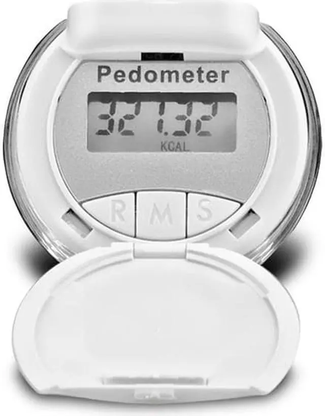 Alt view image 2 of 5 - Mighty Solar/Battery Clip on Pedometer Activity Tracker & Calorie Counter