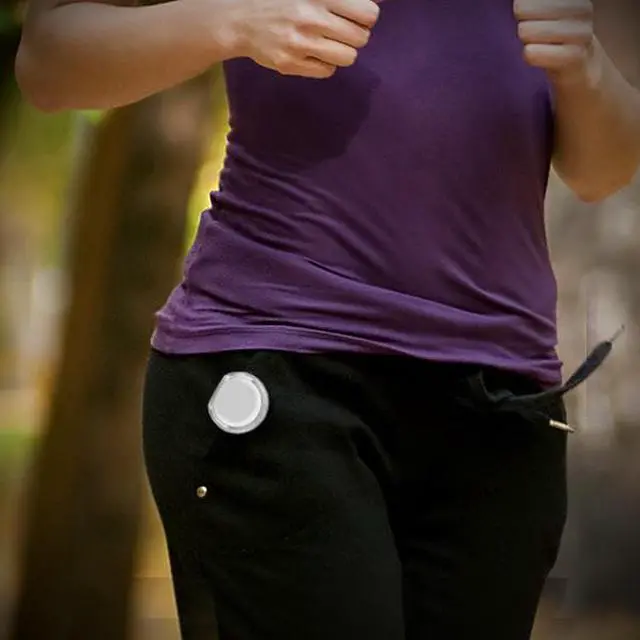 Alt view image 5 of 5 - Mighty Solar/Battery Clip on Pedometer Activity Tracker & Calorie Counter