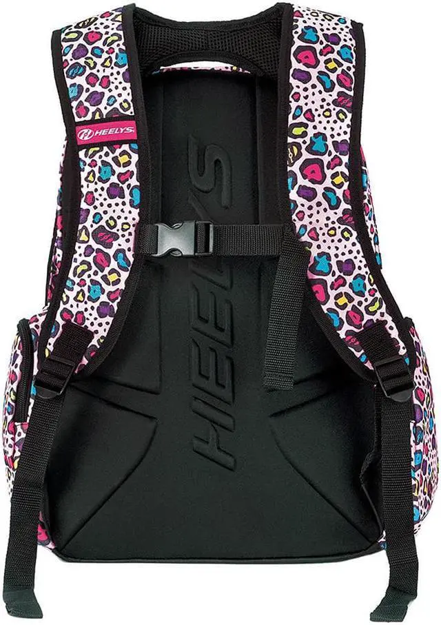Alt view image 3 of 5 - Heelys Thrasher Multi Color Cheetah Backpack