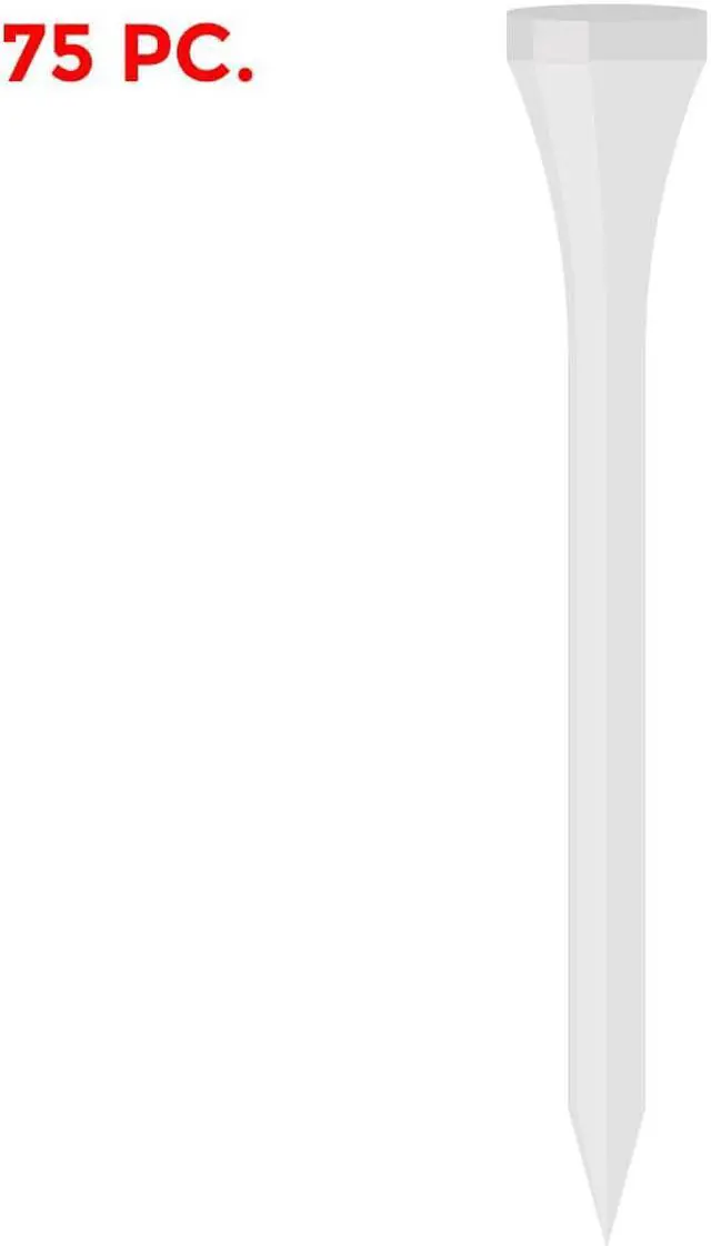 Main image of TeeMate 2.75" Hardwood Golf Tees (75 pcs.)
