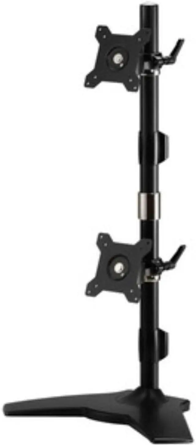 Alt view image 6 of 7 - Amer Mounts AMR2SV Dual Vertical Monitor Stand